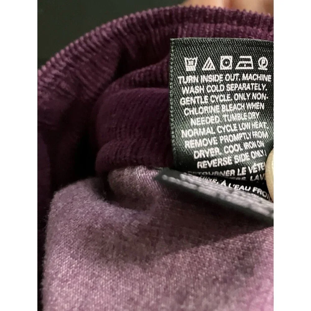 London Jeans Magenta Corduroy Pants Size 10 Tall - Picture 4 of 7